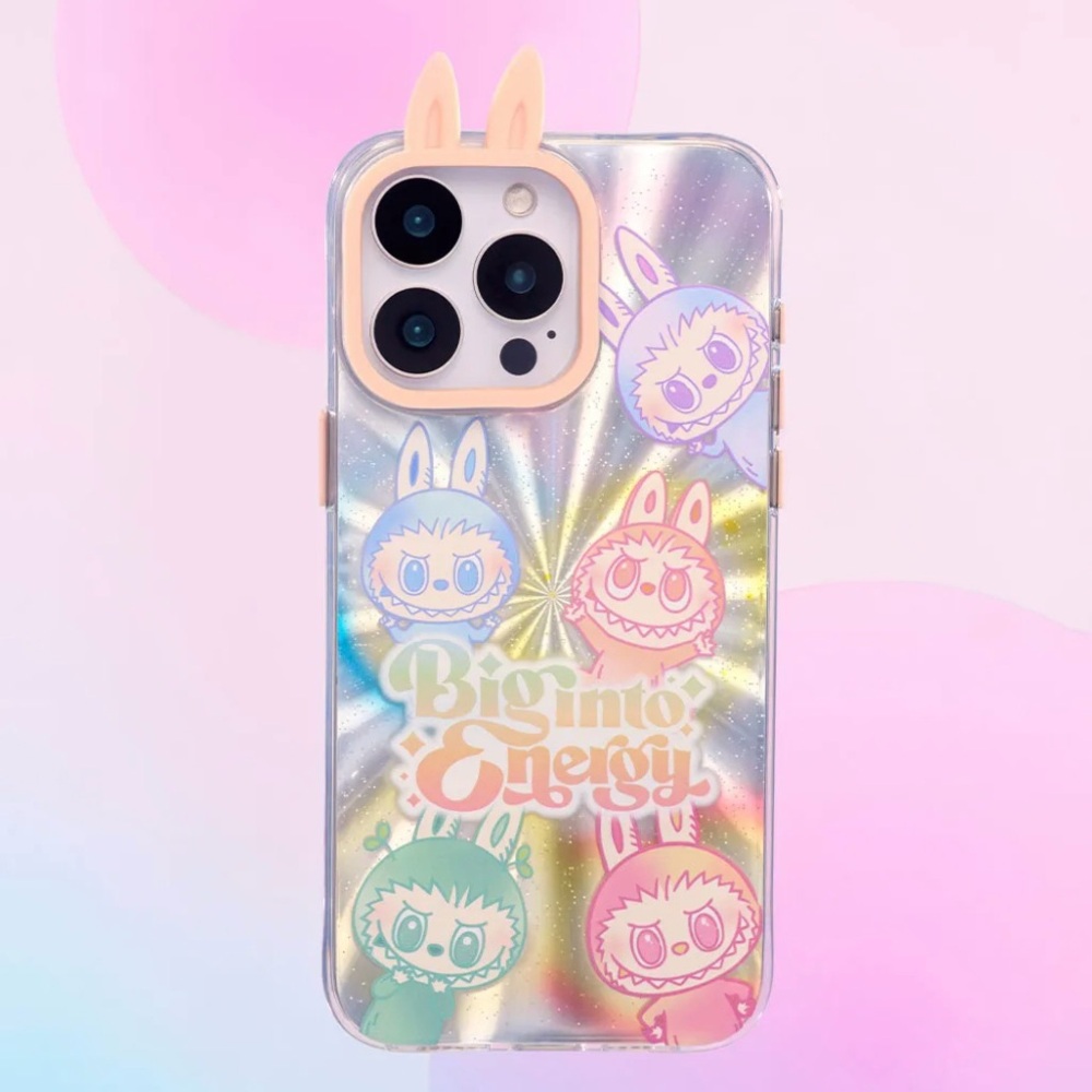POP MART Labubu Big Into Energy Phone Case - Iphone 16 Pro Authentic